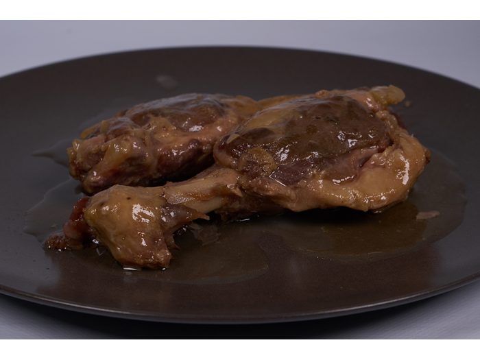 Blanqueta de pato confitado