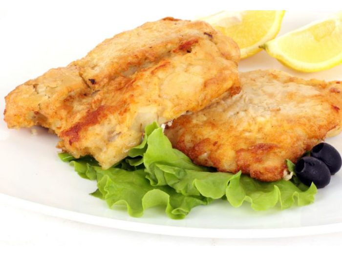 Ventresca de bacalao frita