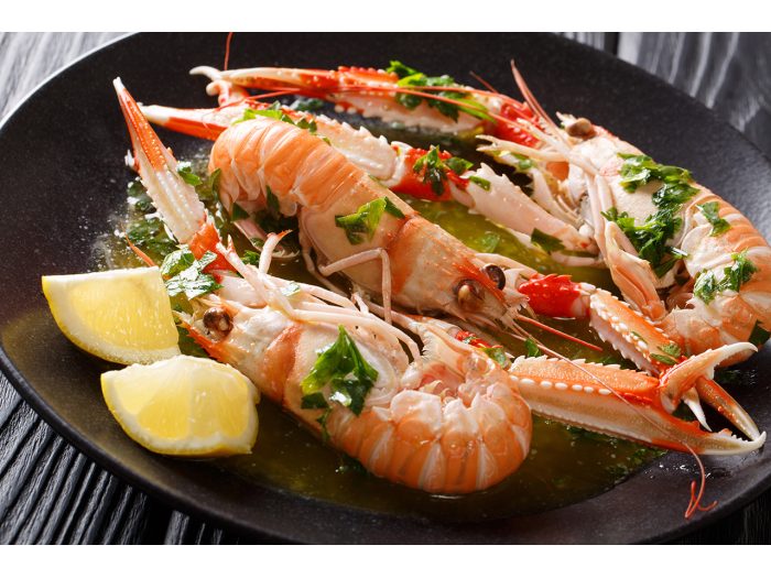 Cigalas a la plancha, un aperitivo con el sabor más intenso a mar