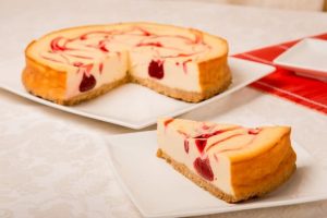 cheesecake de frambuesa