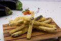 palitos de berenjena en tempura