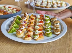 Canapés vegetarianos