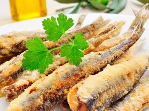 Boquerones fritos
