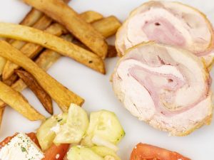 muslo de pollo relleno