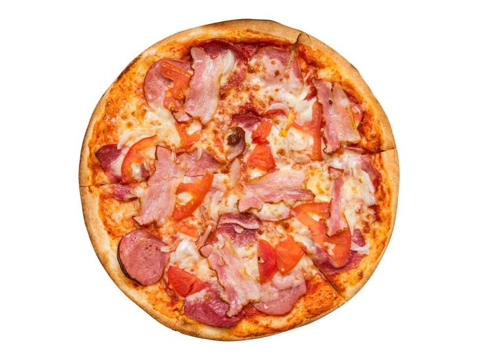 Pizza de bacon. Una receta de Jet Extramar