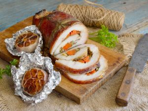 lomo de cerdo relleno