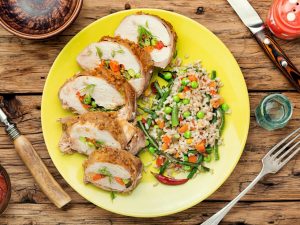 pollo relleno