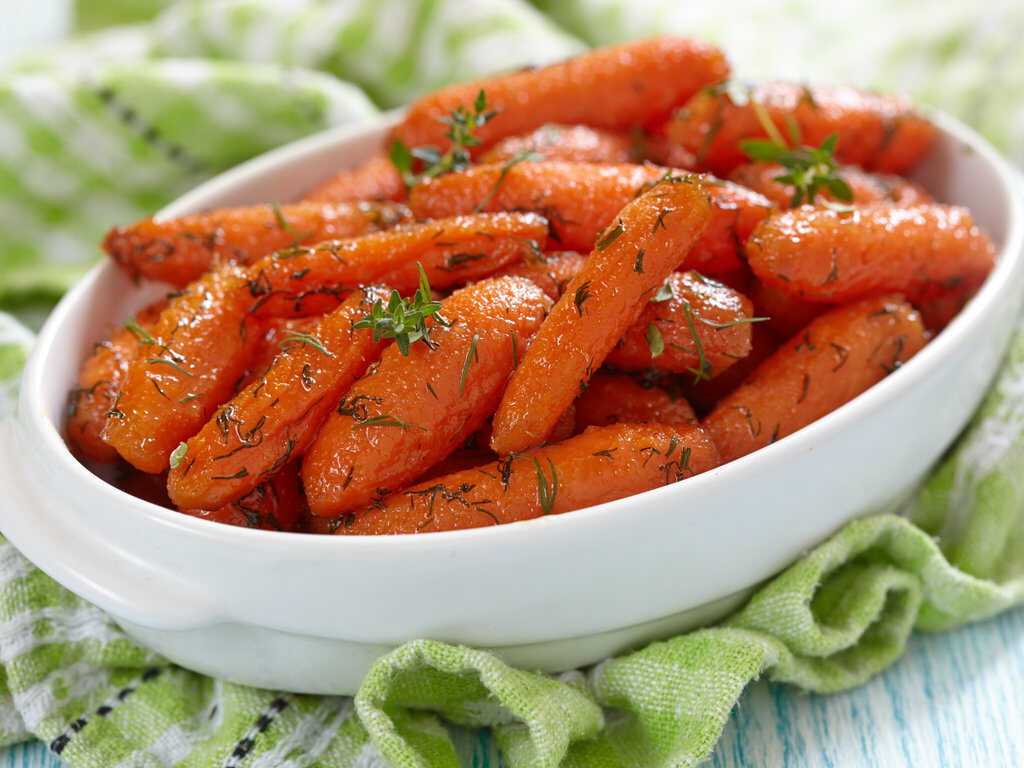 zanahorias baby glaseadas