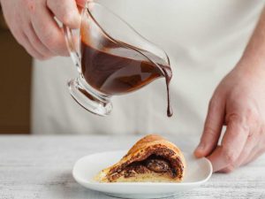 salsa de chocolate