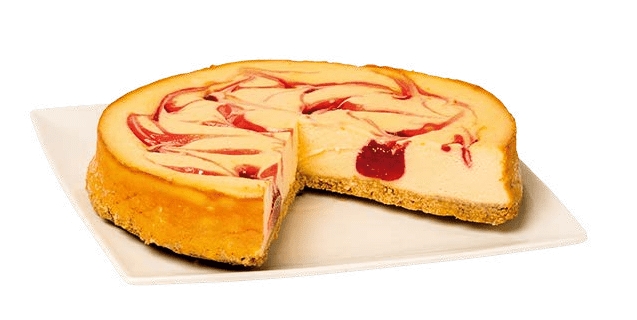 cheesecake de frambuesa