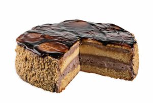 Tartón de chocolate y galleta