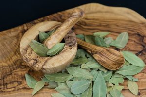 Laurel en hoja