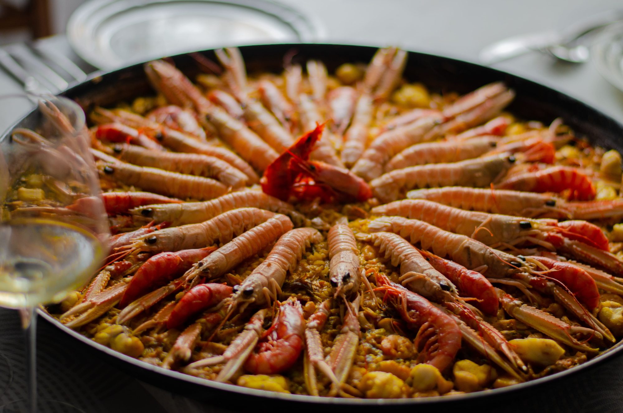 paella de mariscos