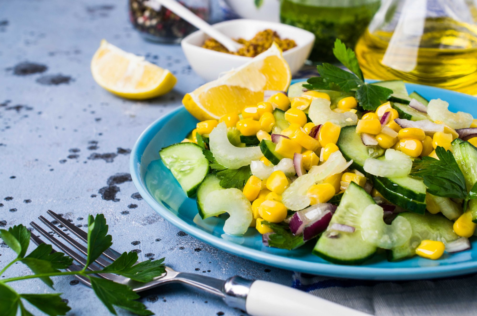 ensalada de maíz