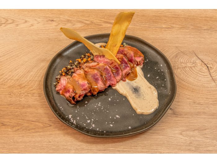 Receta de presa de cerdo blanco asada