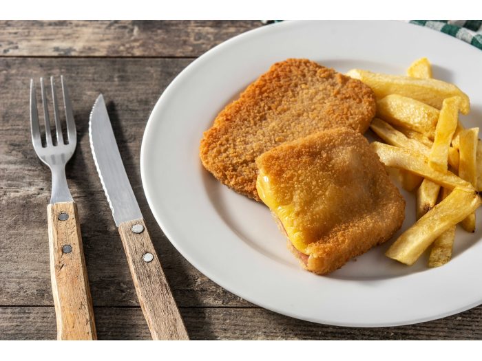 Filete San Jacobo con Patatas Fritas
