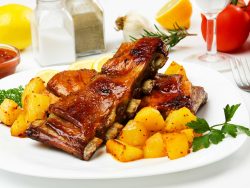 costillas carnudas de cerdo