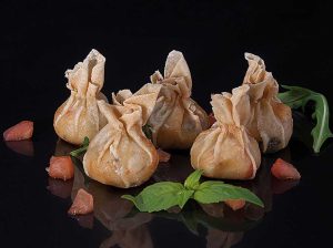 Saquitos de Queso de Cabra