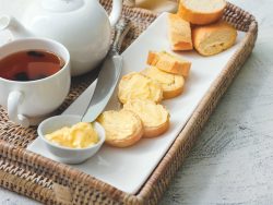 Mantequilla en microtarrina