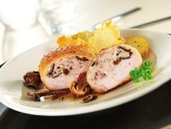 MUSLO DE PAVO DESHUESADO RELLENO DE SETAS